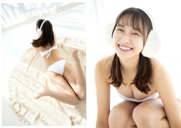    志田音々 - 恋人はサンタクロース｜圣诞节主题泳装写真，红白比基尼与节日礼物的甜蜜诱惑第21张图片
