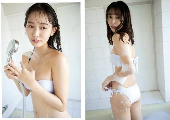    志田音々 - 恋人はサンタクロース｜圣诞节主题泳装写真，红白比基尼与节日礼物的甜蜜诱惑第26张图片