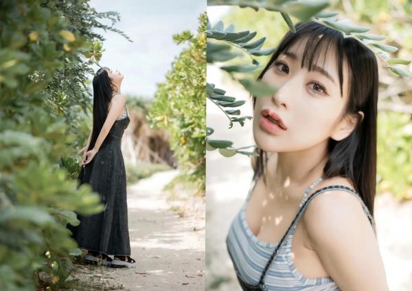    花宮いのり - ふたりきり，阳光沙滩比基尼写真，元气少女海边戏水，清纯与性感并存的夏日甜美视觉盛宴第4张图片