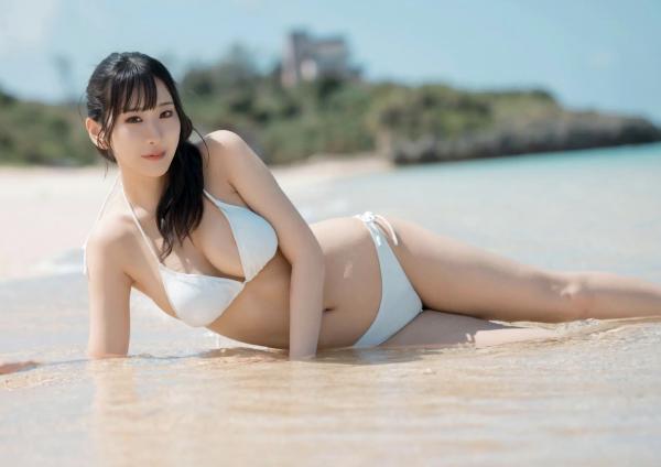    花宮いのり - ふたりきり，阳光沙滩比基尼写真，元气少女海边戏水，清纯与性感并存的夏日甜美视觉盛宴第80张图片