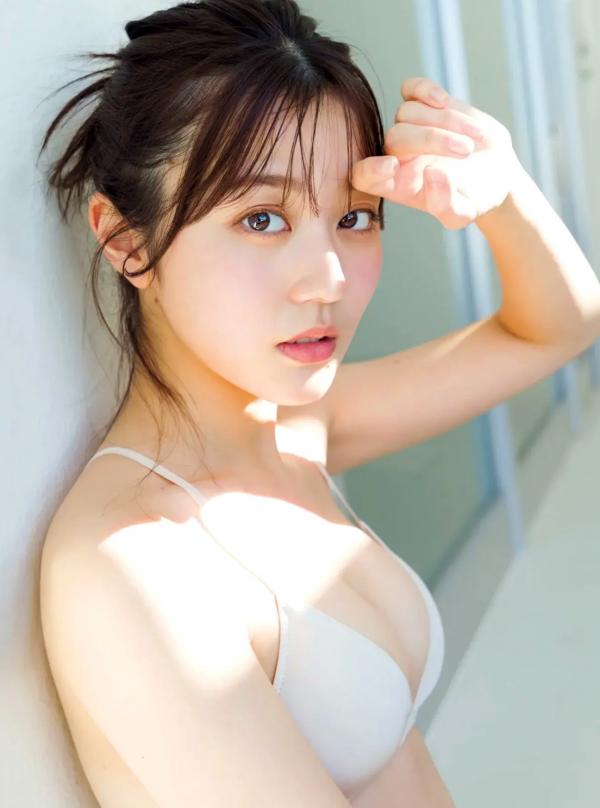    阿部凛 - 北国のHOTな新エース：清纯甜美比基尼写真，湿身诱惑与完美身材的视觉盛宴第9张图片