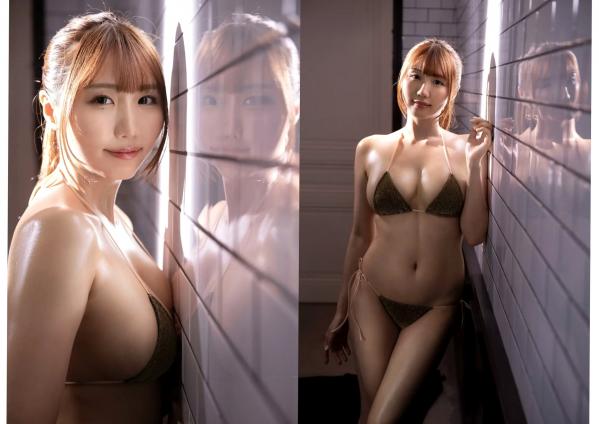    葉月愛梨 - Gliter - 优雅针织连体衣私房照，展现曼妙身材，温柔诱惑尽在慵懒沙发时光第46张图片