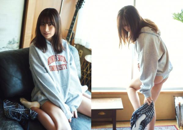    鈴木優香 - 居家内衣与户外连体泳装性感写真，展现清新纯欲气质与迷人曲线第4张图片