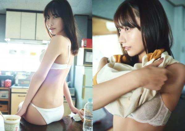    鈴木優香 - 居家内衣与户外连体泳装性感写真，展现清新纯欲气质与迷人曲线第12张图片