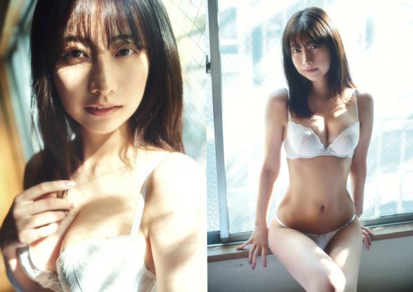    鈴木優香 - 居家内衣与户外连体泳装性感写真，展现清新纯欲气质与迷人曲线第13张图片