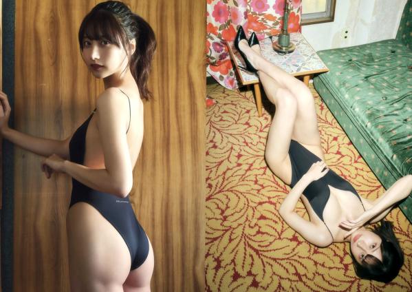    鈴木優香 - 居家内衣与户外连体泳装性感写真，展现清新纯欲气质与迷人曲线第27张图片