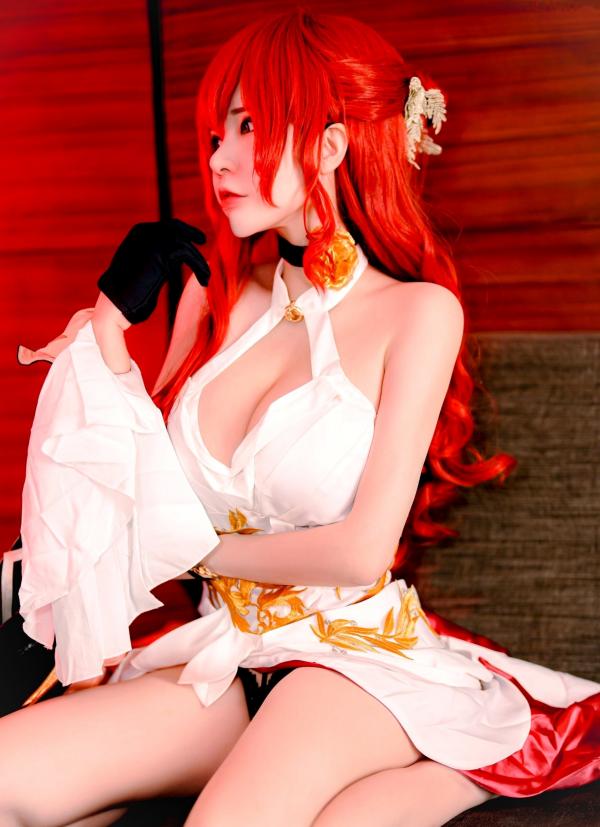    Potato-Godzilla-Himeko-崩坏-星穹铁道-姬子高颜值Cosplay极品私房写真，性感御姐角色扮演，魅力女神白嫩诱惑第10张图片