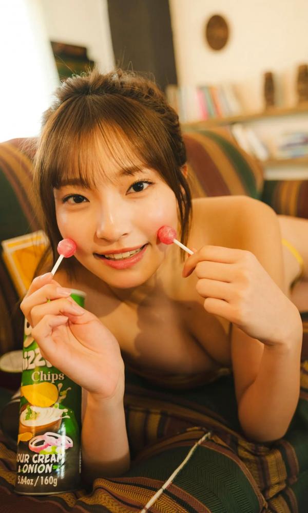    里仲菜月 - Like a movie 个人写真集，清新比基尼与复古私房影集，展现日系女神纯欲与动感魅力第44张图片