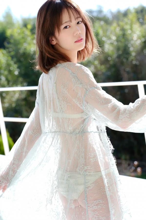    川口葵 - 大人になったね，湿发造型搭配黑色蕾丝内衣，呈现极致性感的成熟风韵写真图集第5张图片