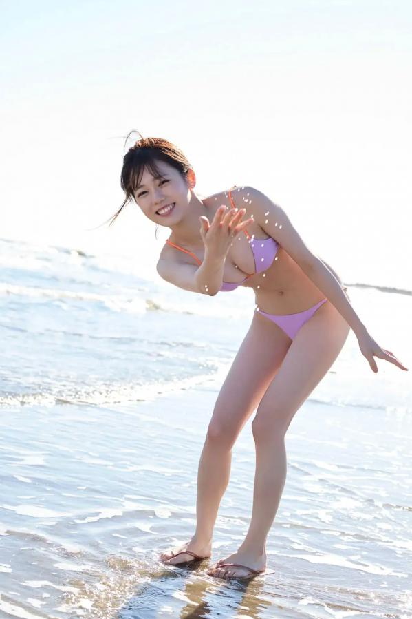    川口葵 - 大人になったね，湿发造型搭配黑色蕾丝内衣，呈现极致性感的成熟风韵写真图集第54张图片
