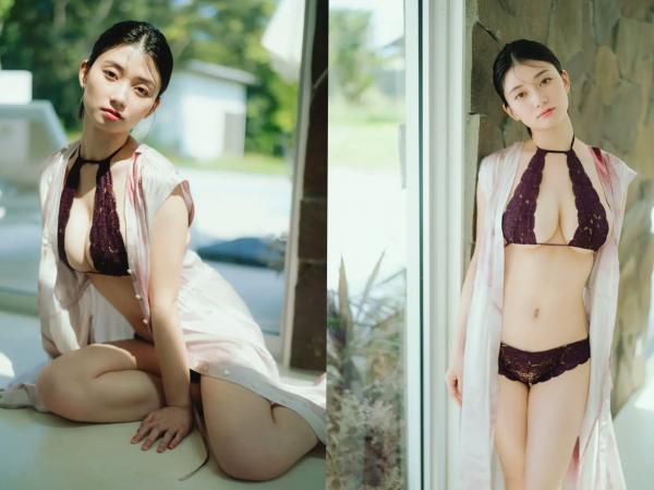    瀬戸環奈：夏日泳池比基尼写真，纯欲面孔下的极致傲人身材，尽显性感诱惑之美第13张图片