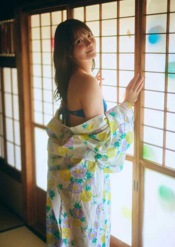    新谷姫加 - 夏祭りのあとで……日系和室泳装比基尼写真，清新甜美中流露一丝夏日魅惑，极致高清氛围美图第16张图片