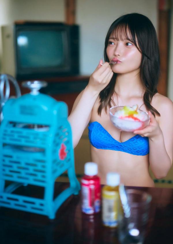    新谷姫加 - 夏祭りのあとで……日系和室泳装比基尼写真，清新甜美中流露一丝夏日魅惑，极致高清氛围美图第38张图片