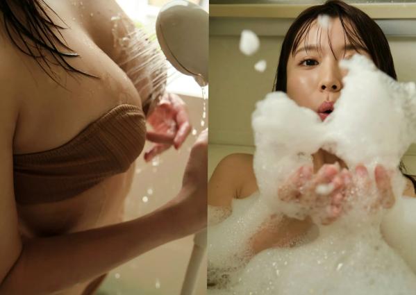    小日向ゆか - stay with me 居家清纯街拍与浴室湿身诱惑写真第15张图片
