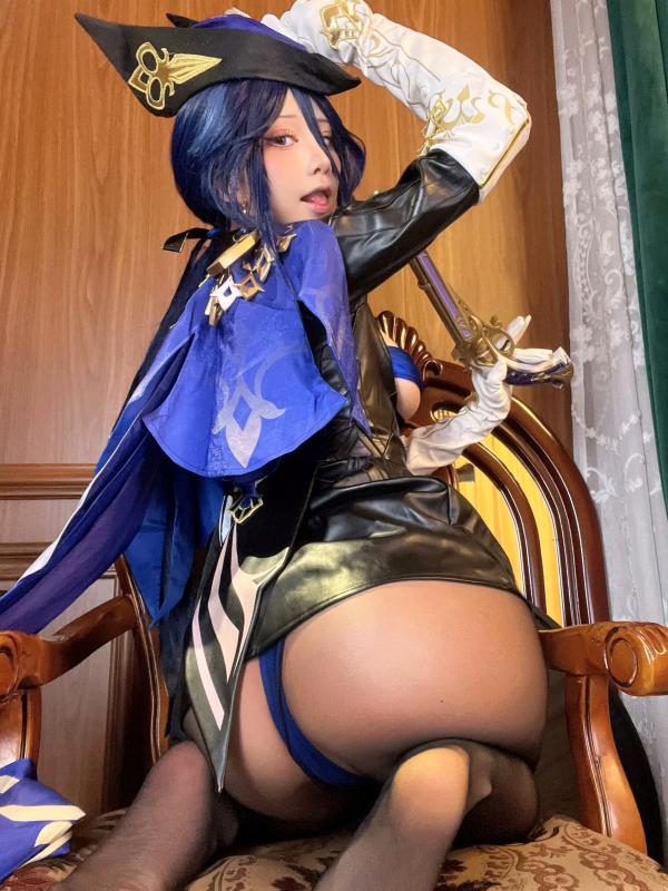    水淼aqua - 克洛琳德绝美cos，黑丝御姐角色扮演，极致诱惑大尺度私房照合集第16张图片