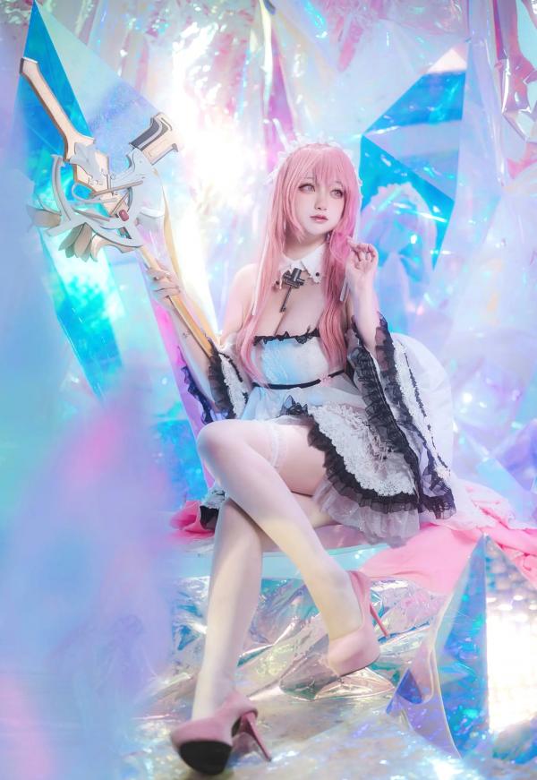    Halo_酱 - 碧蓝航线皇家海军帕尔修斯Cosplay，梦幻二次元少女，极致还原萌系软妹第6张图片