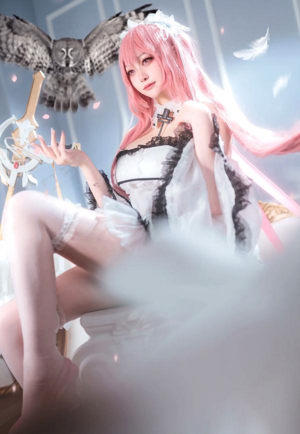    Halo_酱 - 碧蓝航线皇家海军帕尔修斯Cosplay，梦幻二次元少女，极致还原萌系软妹第14张图片
