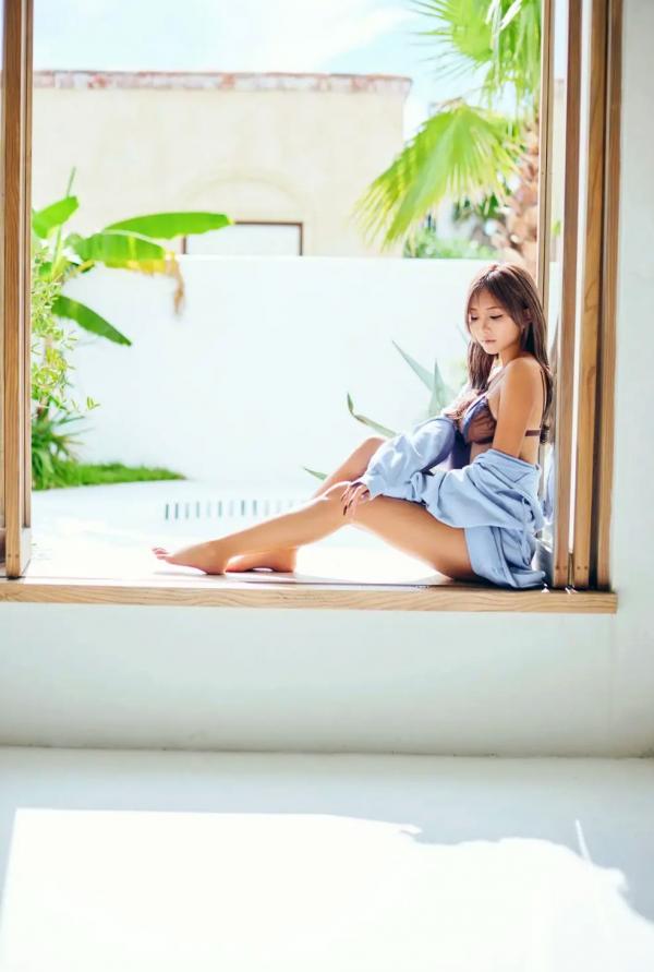    れいたぴ - かわちい彼女 vol.2 性感内衣私房写真 户外泳池比基尼女神 极品身材诱惑写真第64张图片