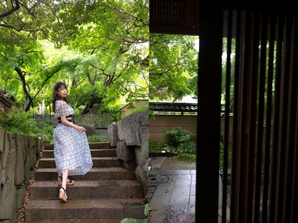    有岡みう - 木漏れ日の中で，私房内衣性感诱惑与日系和风优雅美学，诠释极致日系写真魅力第12张图片