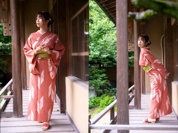    有岡みう - 木漏れ日の中で，私房内衣性感诱惑与日系和风优雅美学，诠释极致日系写真魅力第18张图片