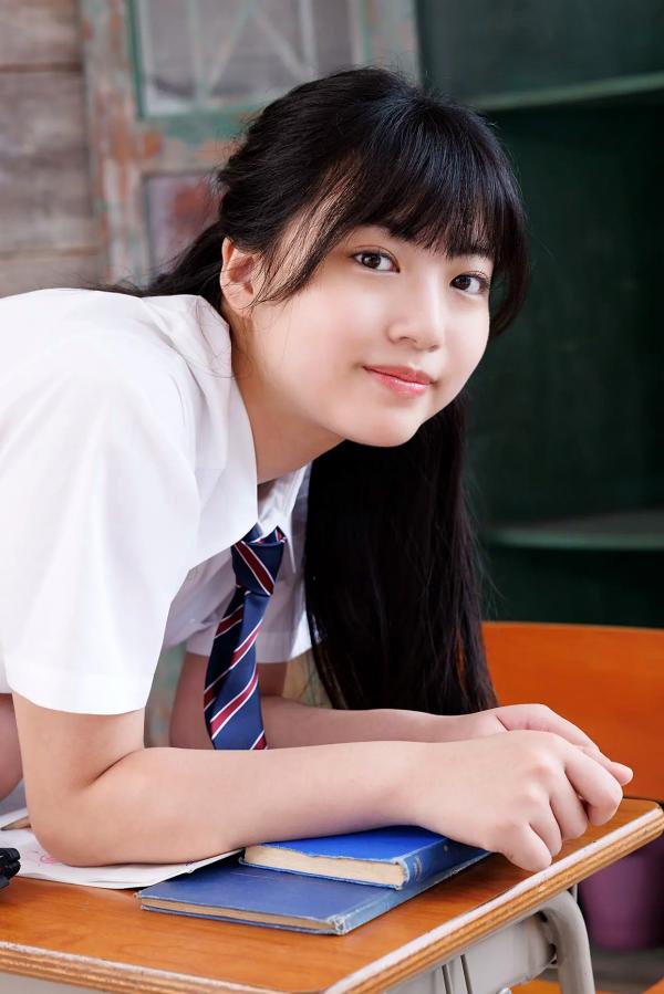    [Minisuka.tv] Maaya Obana 小花真彩 - 校园教室风校服系列高清美图 Regular Gallery Set 6.01第10张图片