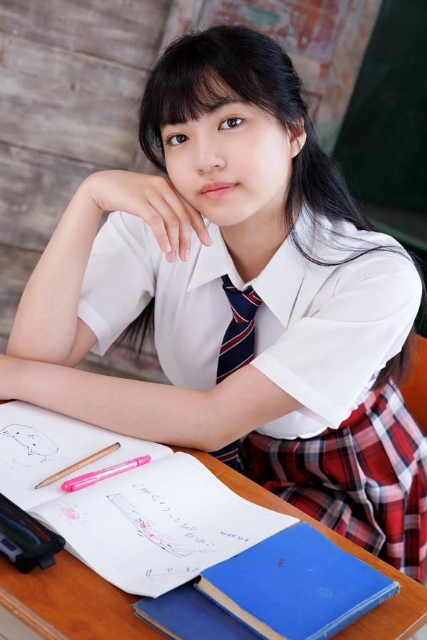   [Minisuka.tv] Maaya Obana 小花真彩 - 校园教室风校服系列高清美图 Regular Gallery Set 6.01第14张图片