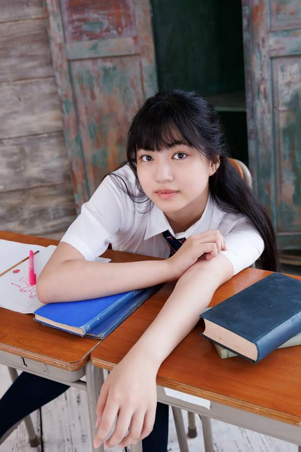    [Minisuka.tv] Maaya Obana 小花真彩 - 校园教室风校服系列高清美图 Regular Gallery Set 6.01第18张图片