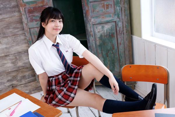    [Minisuka.tv] Maaya Obana 小花真彩 - 校园教室风校服系列高清美图 Regular Gallery Set 6.01第21张图片