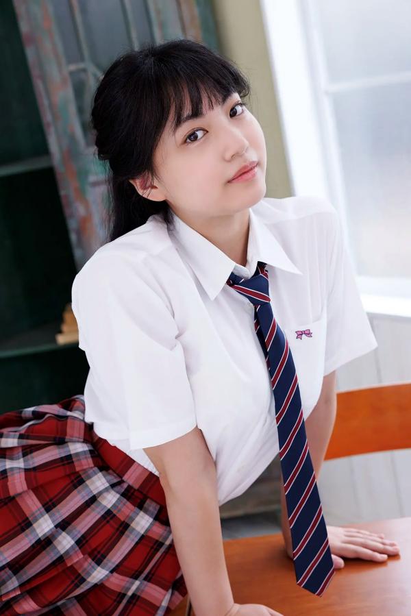    [Minisuka.tv] Maaya Obana 小花真彩 - 校园教室风校服系列高清美图 Regular Gallery Set 6.01第33张图片