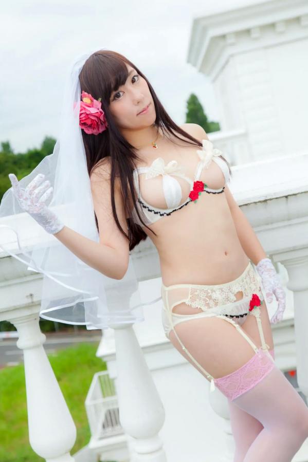    [Cosplay][HERESY] Ringo Mitsuki 林檎蜜紀 私房内衣写真 - 如果林檎蜜紀是你的专属娇妻，开启居家诱惑模式第18张图片