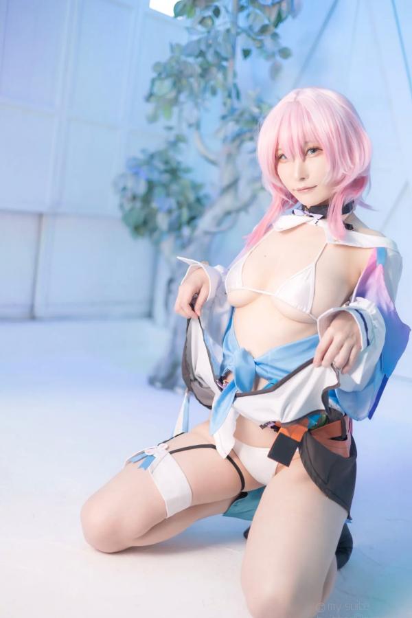    [Cosplay][my suite] Atsuki あつき - suite train 室内华丽角色扮演性感私房写真第54张图片