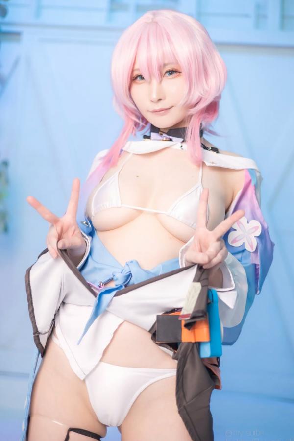    [Cosplay][my suite] Atsuki あつき - suite train 室内华丽角色扮演性感私房写真第60张图片