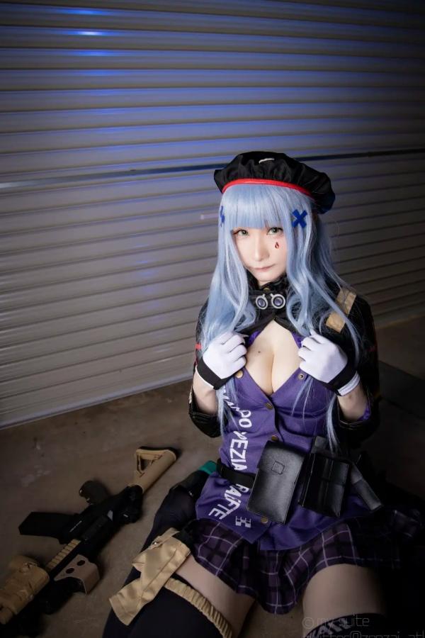    [Cosplay][my suite] Atsuki あつき - 战术少女角色扮演，制服诱惑与枪械美学的碰撞，极致美腿视觉盛宴第29张图片