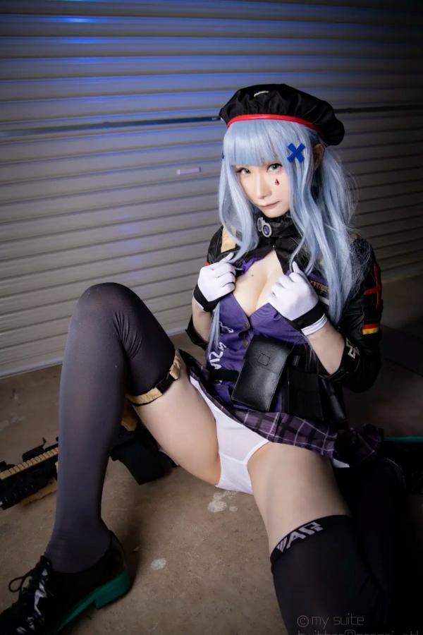    [Cosplay][my suite] Atsuki あつき - 战术少女角色扮演，制服诱惑与枪械美学的碰撞，极致美腿视觉盛宴第30张图片