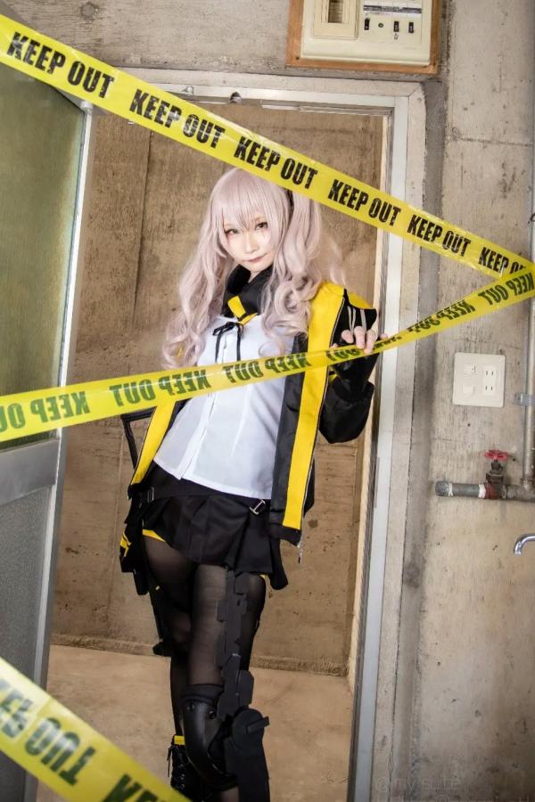    [Cosplay][my suite] Atsuki あつき - 战术少女角色扮演，制服诱惑与枪械美学的碰撞，极致美腿视觉盛宴第39张图片