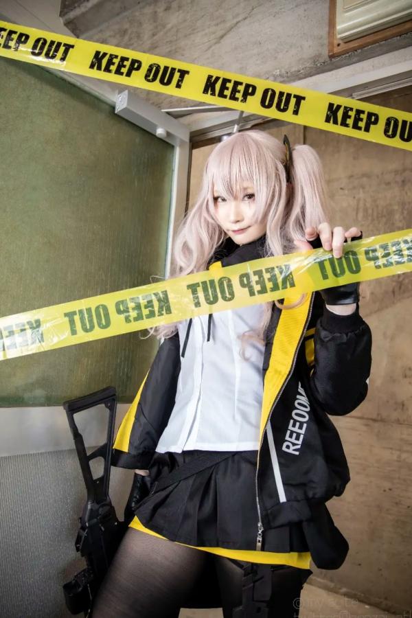    [Cosplay][my suite] Atsuki あつき - 战术少女角色扮演，制服诱惑与枪械美学的碰撞，极致美腿视觉盛宴第40张图片