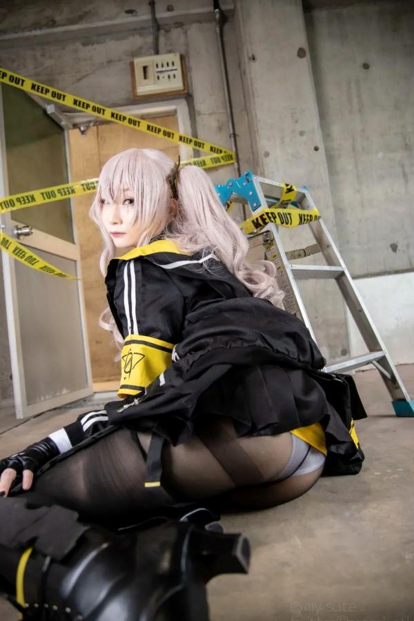    [Cosplay][my suite] Atsuki あつき - 战术少女角色扮演，制服诱惑与枪械美学的碰撞，极致美腿视觉盛宴第64张图片