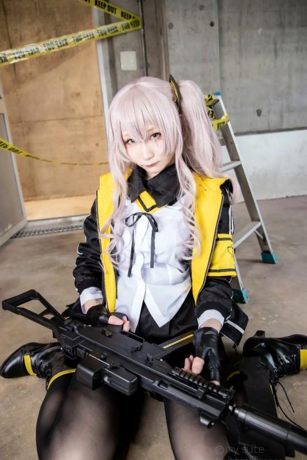    [Cosplay][my suite] Atsuki あつき - 战术少女角色扮演，制服诱惑与枪械美学的碰撞，极致美腿视觉盛宴第67张图片