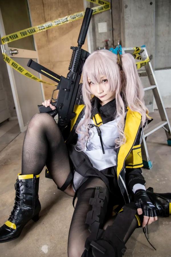    [Cosplay][my suite] Atsuki あつき - 战术少女角色扮演，制服诱惑与枪械美学的碰撞，极致美腿视觉盛宴第68张图片