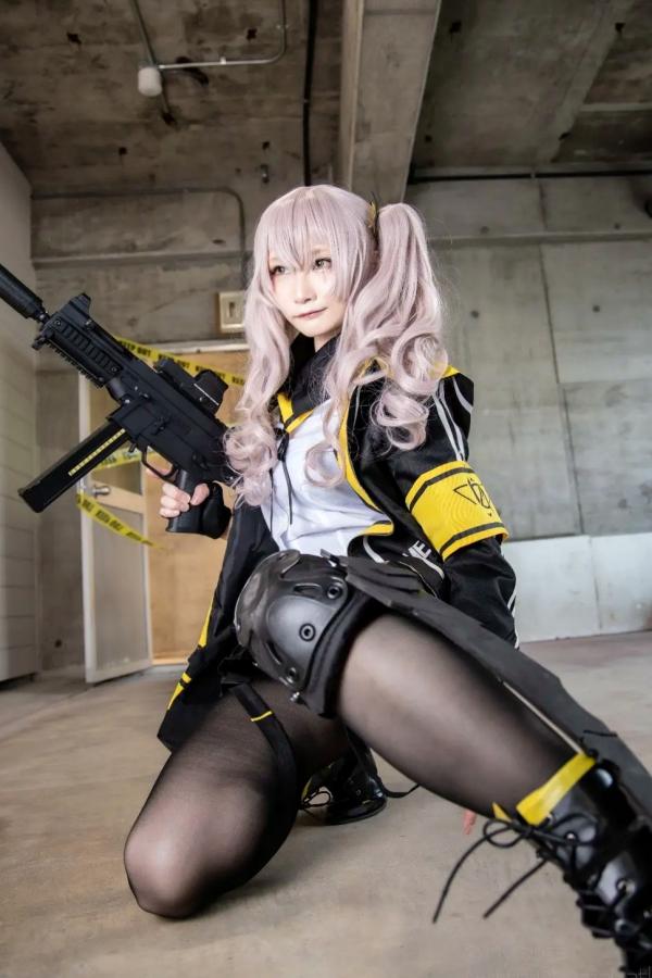    [Cosplay][my suite] Atsuki あつき - 战术少女角色扮演，制服诱惑与枪械美学的碰撞，极致美腿视觉盛宴第70张图片