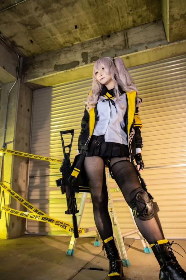    [Cosplay][my suite] Atsuki あつき - 战术少女角色扮演，制服诱惑与枪械美学的碰撞，极致美腿视觉盛宴第81张图片