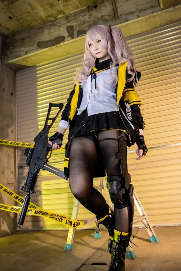    [Cosplay][my suite] Atsuki あつき - 战术少女角色扮演，制服诱惑与枪械美学的碰撞，极致美腿视觉盛宴第82张图片