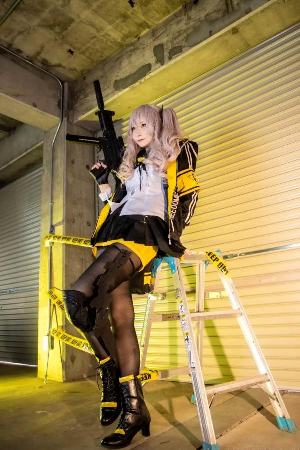    [Cosplay][my suite] Atsuki あつき - 战术少女角色扮演，制服诱惑与枪械美学的碰撞，极致美腿视觉盛宴第84张图片