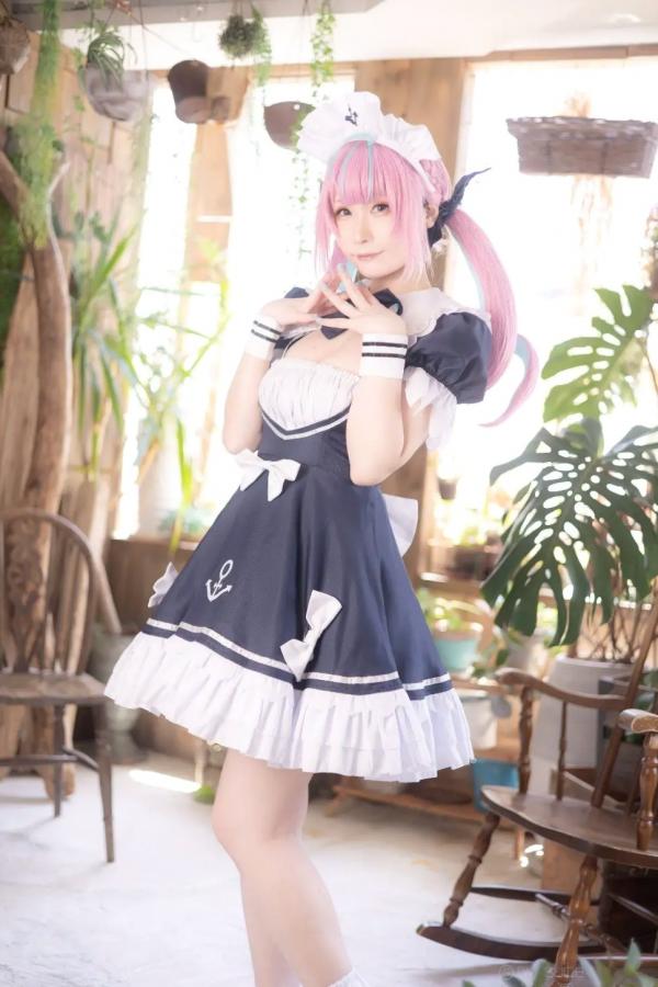    [Cosplay] Atsuki あつき｜精致女仆装扮 梦幻粉色双马尾二次元少女 甜美与魅惑交织 治愈系私房写真第7张图片