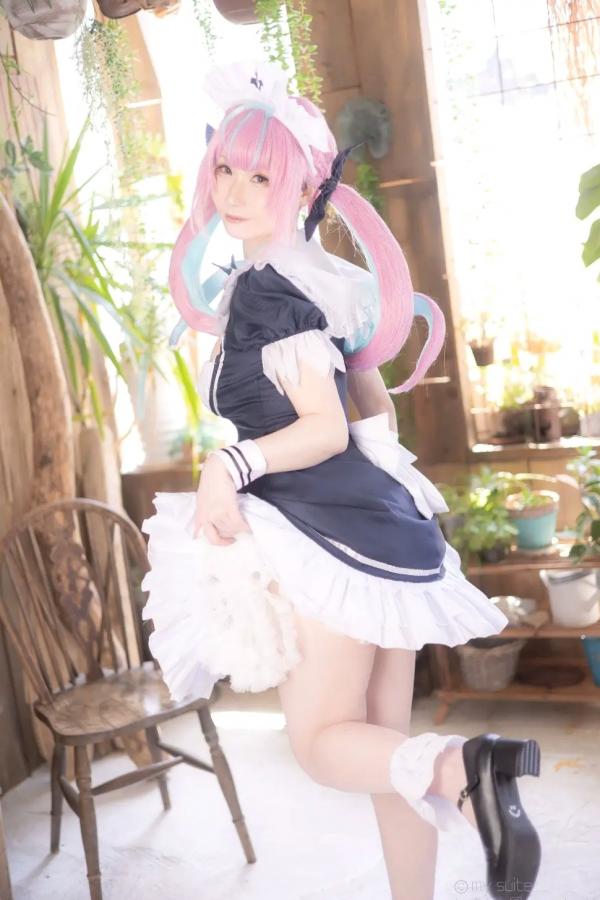    [Cosplay] Atsuki あつき｜精致女仆装扮 梦幻粉色双马尾二次元少女 甜美与魅惑交织 治愈系私房写真第22张图片