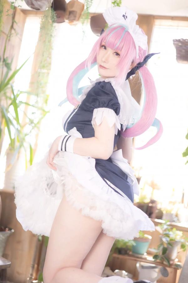    [Cosplay] Atsuki あつき｜精致女仆装扮 梦幻粉色双马尾二次元少女 甜美与魅惑交织 治愈系私房写真第23张图片