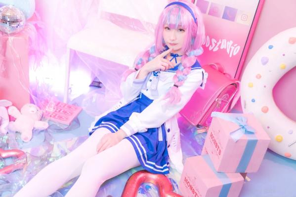    [Cosplay] Atsuki あつき｜精致女仆装扮 梦幻粉色双马尾二次元少女 甜美与魅惑交织 治愈系私房写真第37张图片