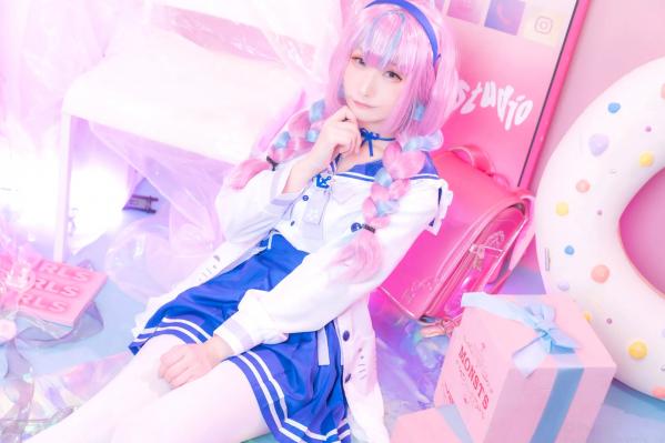    [Cosplay] Atsuki あつき｜精致女仆装扮 梦幻粉色双马尾二次元少女 甜美与魅惑交织 治愈系私房写真第38张图片