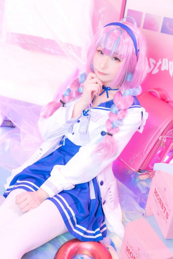    [Cosplay] Atsuki あつき｜精致女仆装扮 梦幻粉色双马尾二次元少女 甜美与魅惑交织 治愈系私房写真第39张图片