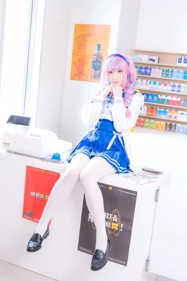    [Cosplay] Atsuki あつき｜精致女仆装扮 梦幻粉色双马尾二次元少女 甜美与魅惑交织 治愈系私房写真第41张图片